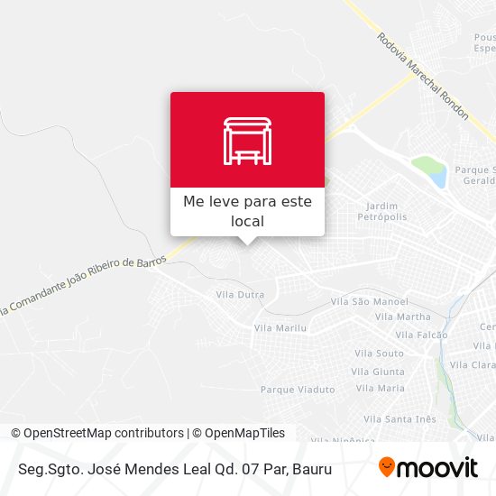 Seg.Sgto. José Mendes Leal Qd. 07 Par mapa