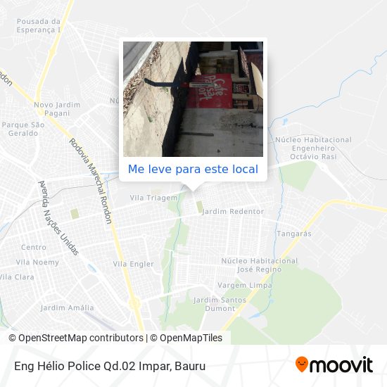 Eng Hélio Police Qd.02 Impar mapa