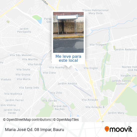 Maria José Qd. 08 Impar mapa