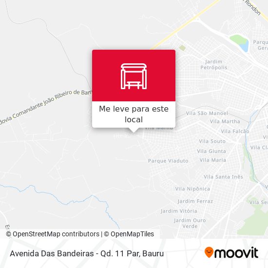 Avenida Das Bandeiras - Qd. 11 Par mapa