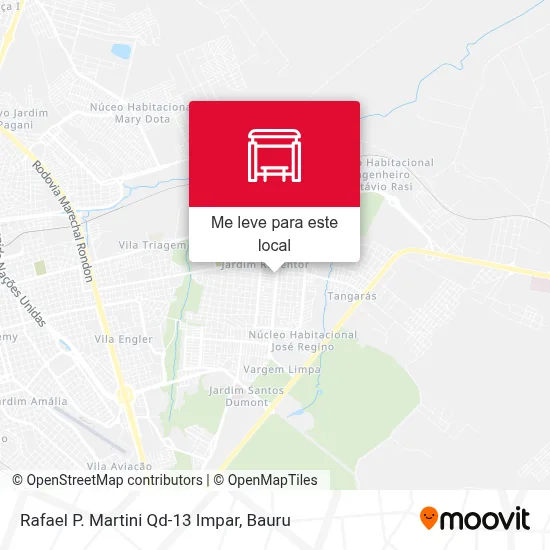 Rafael P. Martini Qd-13 Impar mapa