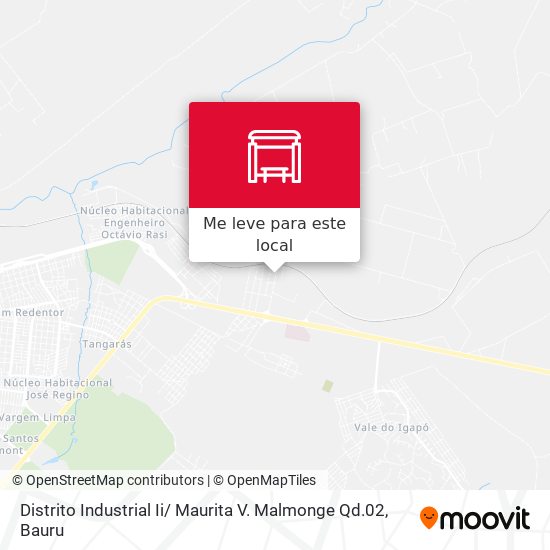 Distrito Industrial Ii/ Maurita V. Malmonge Qd.02 mapa