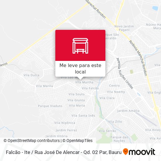 Falcão - Ite / Rua José De Alencar - Qd. 02 Par mapa