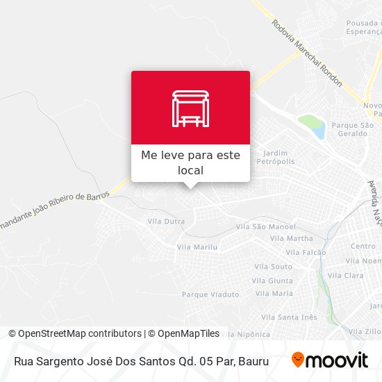 Rua Sargento José Dos Santos Qd. 05 Par mapa