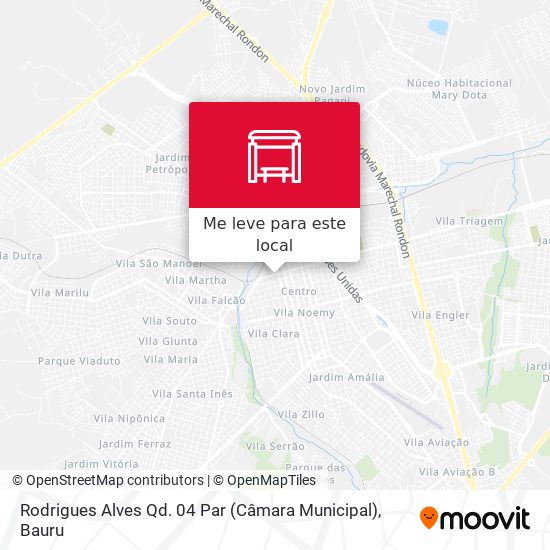 Rodrigues Alves Qd. 04 Par (Câmara Municipal) mapa