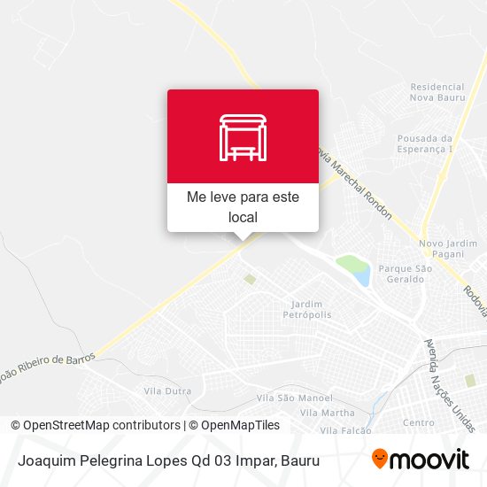 Joaquim Pelegrina Lopes Qd 03 Impar mapa