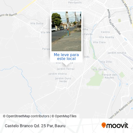 Castelo Branco Qd. 25 Par mapa