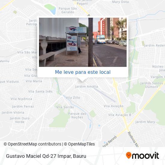 Pontos comerciais na Rua Gustavo Maciel em Bauru
