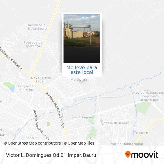 Victor L. Domingues Qd 01 Impar mapa