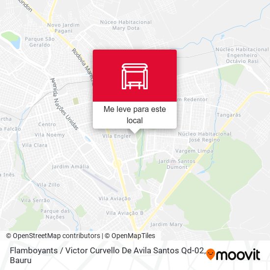 Flamboyants / Victor Curvello De Avila Santos Qd-02 mapa