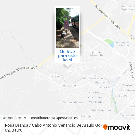 Rosa Branca / Cabo Antonio Venancio De Araujo Qd-02 mapa