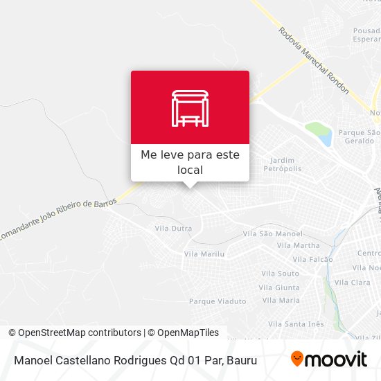 Manoel Castellano Rodrigues Qd 01 Par mapa