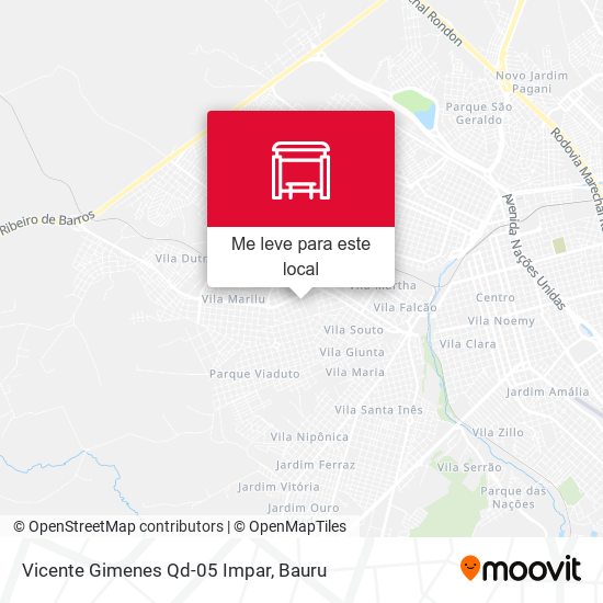 Vicente Gimenes Qd-05 Impar mapa