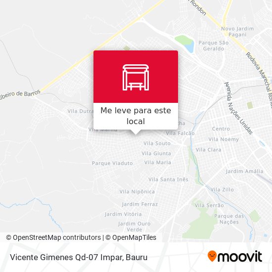 Vicente Gimenes Qd-07 Impar mapa