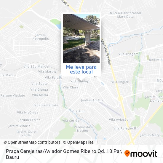 Praça Cerejeiras / Aviador Gomes Ribeiro Qd. 13 Par mapa
