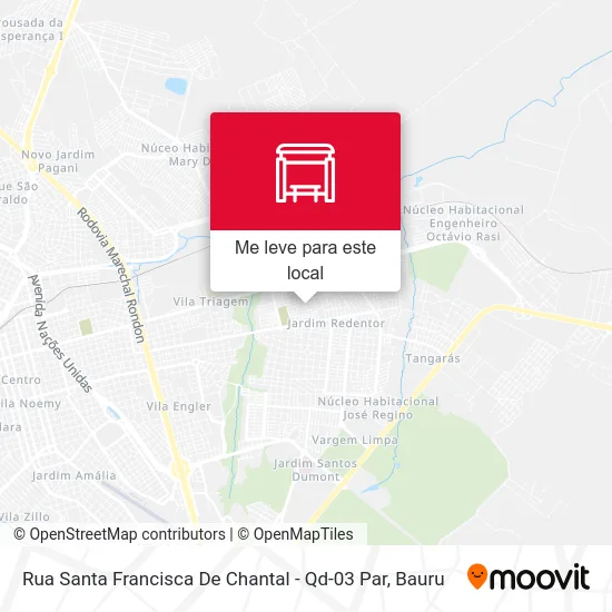 Rua Santa Francisca De Chantal - Qd-03 Par mapa
