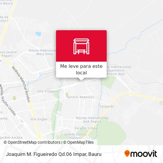 Joaquim M. Figueiredo Qd.06 Impar mapa