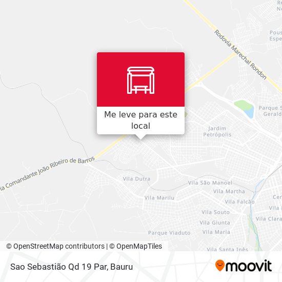 Sao Sebastião Qd 19 Par mapa