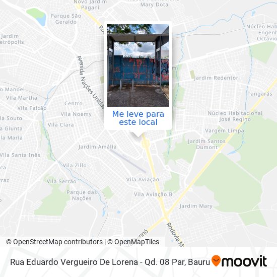 Rua Eduardo Vergueiro De Lorena - Qd. 08 Par mapa