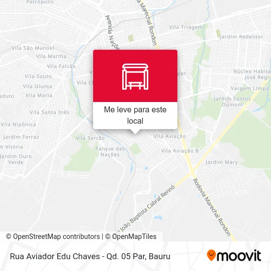 Rua Aviador Edu Chaves - Qd. 05 Par mapa