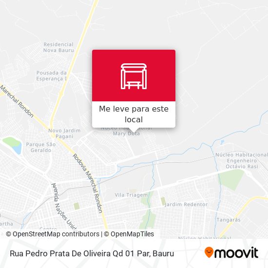 Rua Pedro Prata De Oliveira Qd 01 Par mapa