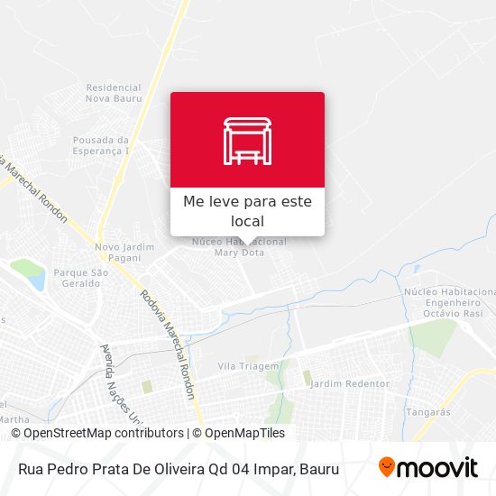 Rua Pedro Prata De Oliveira Qd 04 Impar mapa