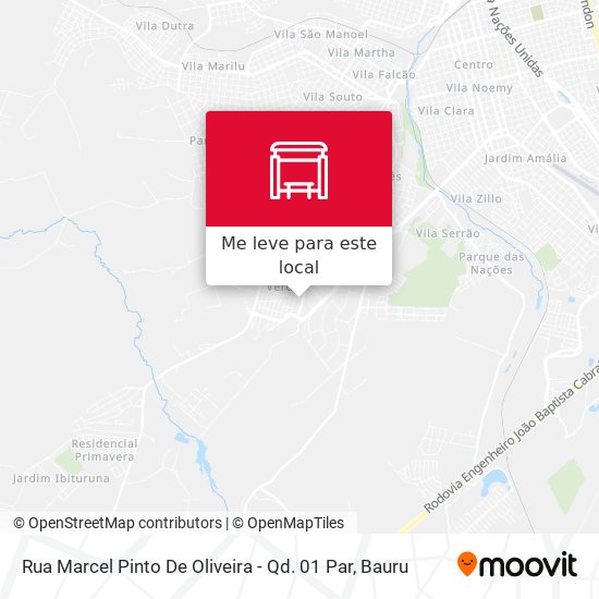 Rua Marcel Pinto De Oliveira - Qd. 01 Par mapa