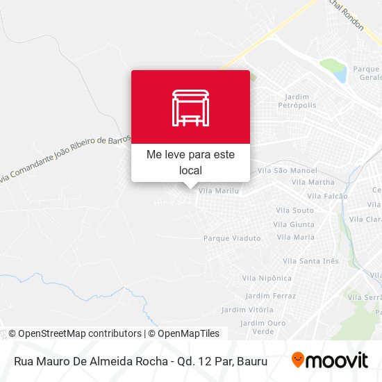 Rua Mauro De Almeida Rocha - Qd. 12 Par mapa