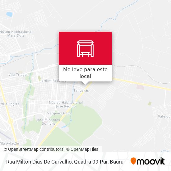 Rua Milton Dias De Carvalho, Quadra 09 Par mapa