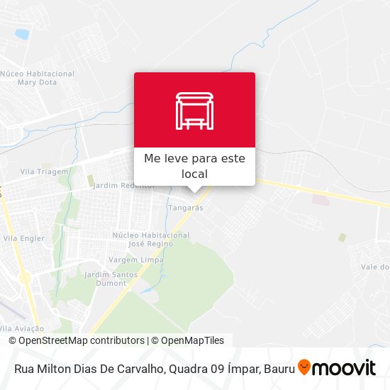 Rua Milton Dias De Carvalho, Quadra 09 Ímpar mapa