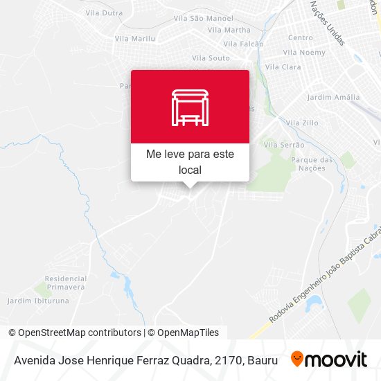 Avenida Jose Henrique Ferraz Quadra, 2170 mapa