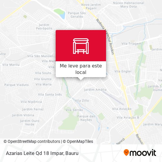 Azarias Leite Qd 18 Impar mapa