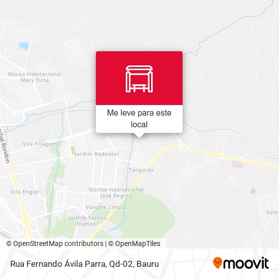 Rua Fernando Ávila Parra, Qd-02 mapa