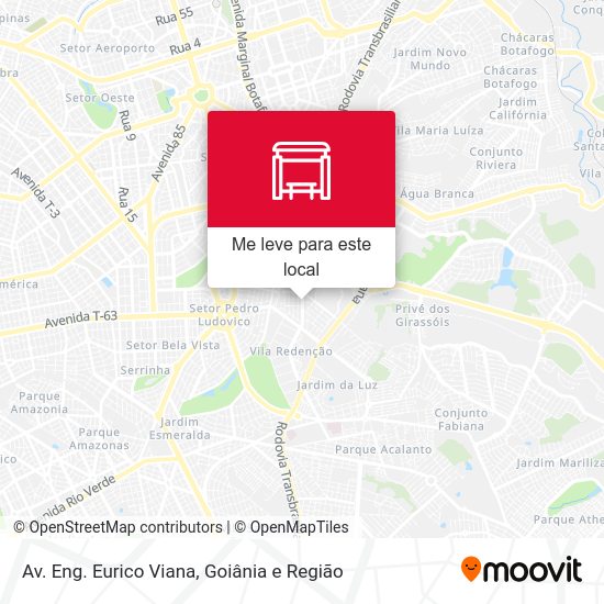 Av. Eng. Eurico Viana mapa