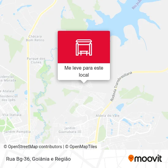 Rua Bg-36 mapa