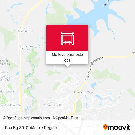 Rua Bg-30 mapa