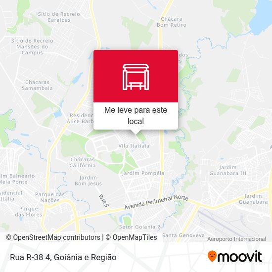 Rua R-38 4 mapa