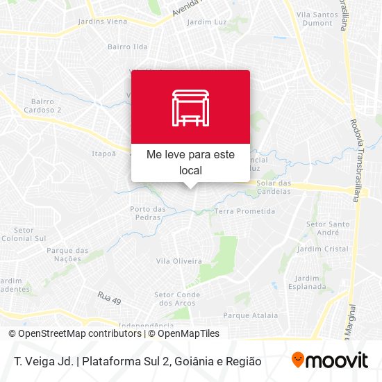 T. Veiga Jd. | Plataforma Sul 2 mapa