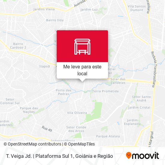 T. Veiga Jd. | Plataforma Sul 1 mapa