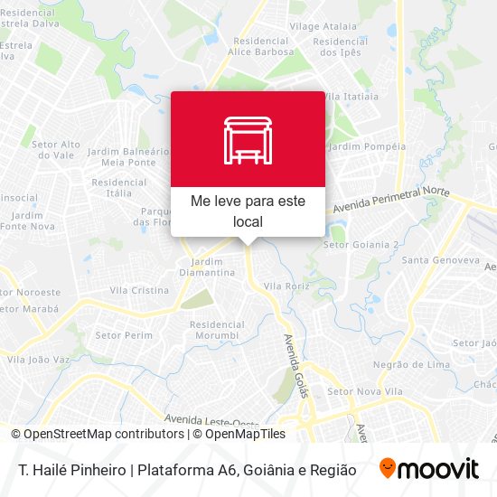 T. Hailé Pinheiro | Plataforma A6 mapa