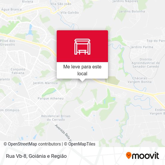 Rua Vb-8 mapa