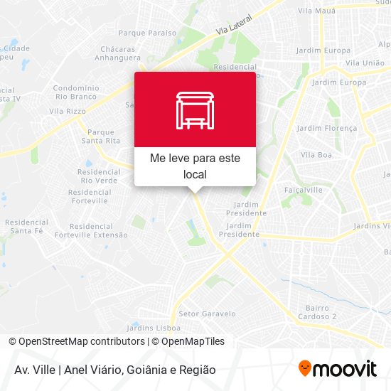 Av. Ville | Anel Viário mapa