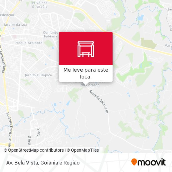 Av. Bela Vista mapa