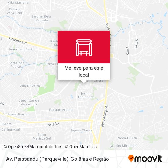 Av. Paissandu (Parqueville) mapa