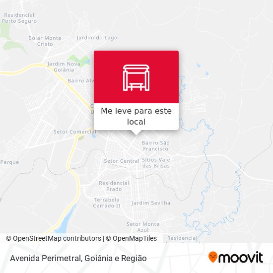 Avenida Perimetral mapa
