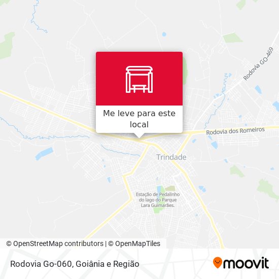 Rodovia Go-060 mapa