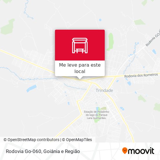 Rodovia Go-060 mapa