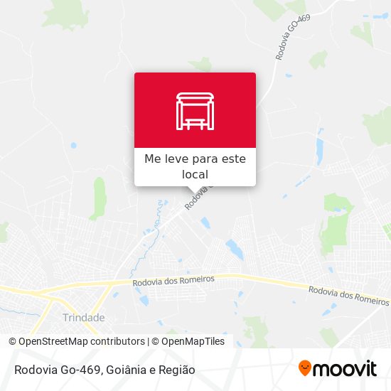 Rodovia Go-469 mapa