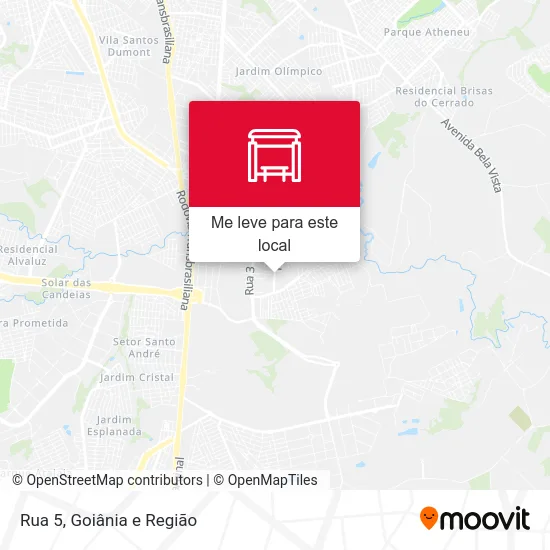 Rua 5 mapa