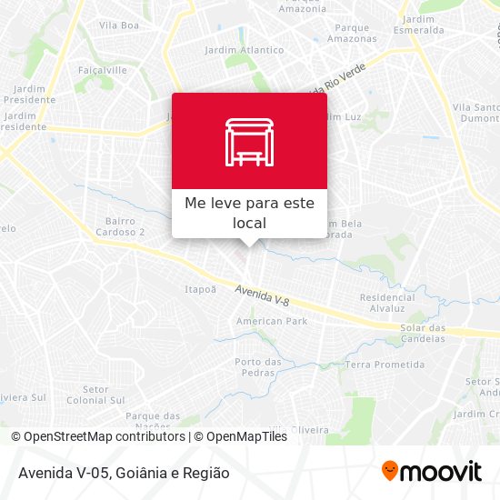 Avenida V-05 mapa